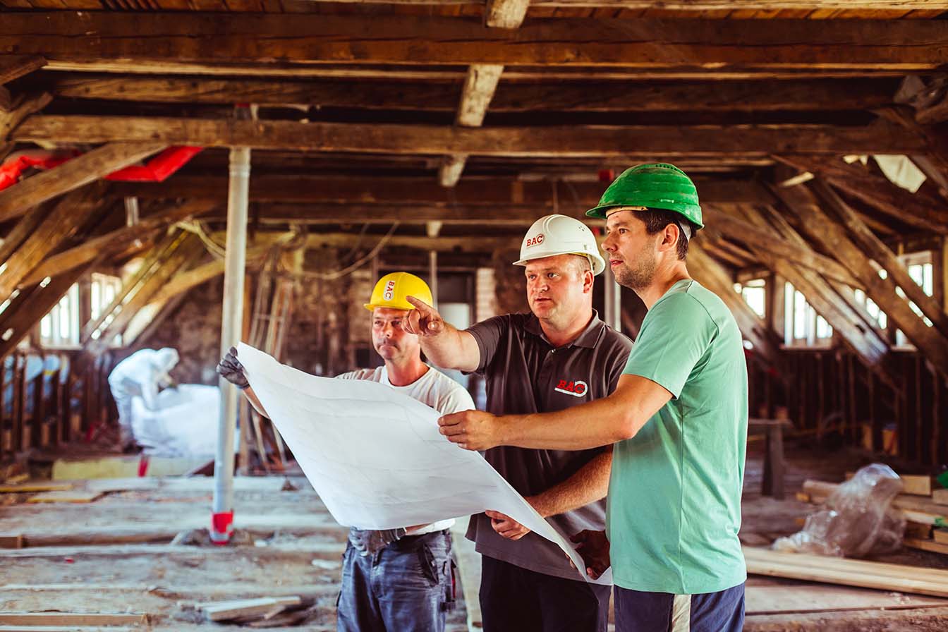 BAC Abbruch & Entkernung Team Betonmischanlage