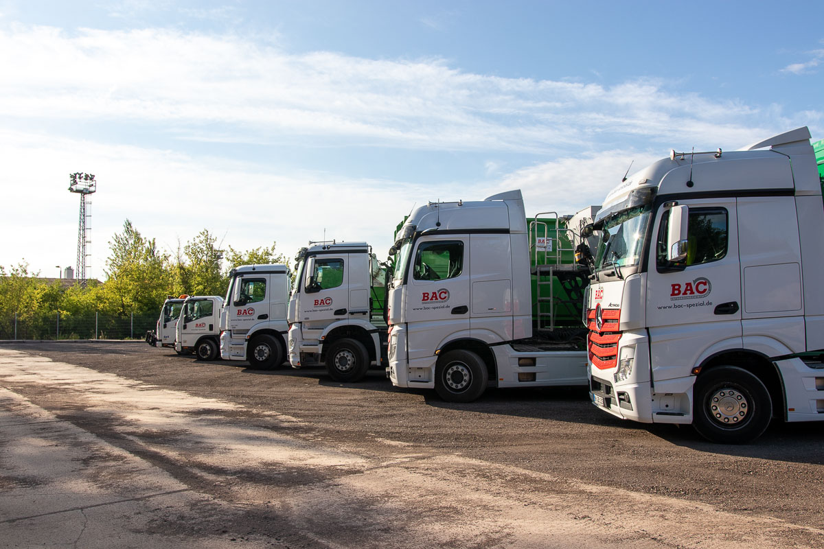 BAC Fahrzeuge Betonmischanlage